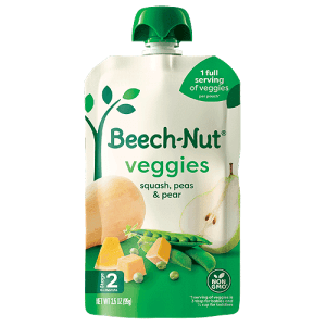 Beech-Nut® Squash, Peas & Pears Veggies Pouch