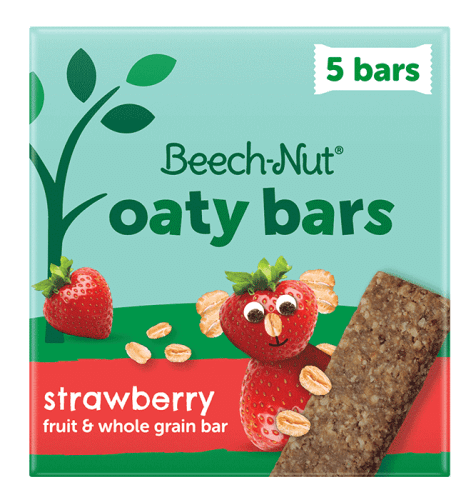 Beech-Nut® Strawberry Oaty Bars with Fruit & Whole Grain (5 Ct.)