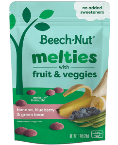 Beech-Nut® Banana, Blueberry & Green Beans Fruit & Veggie Melties