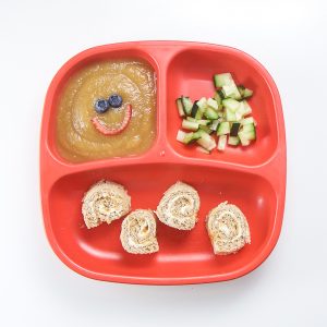 Beech-Nut just apples purée with toddler lunch