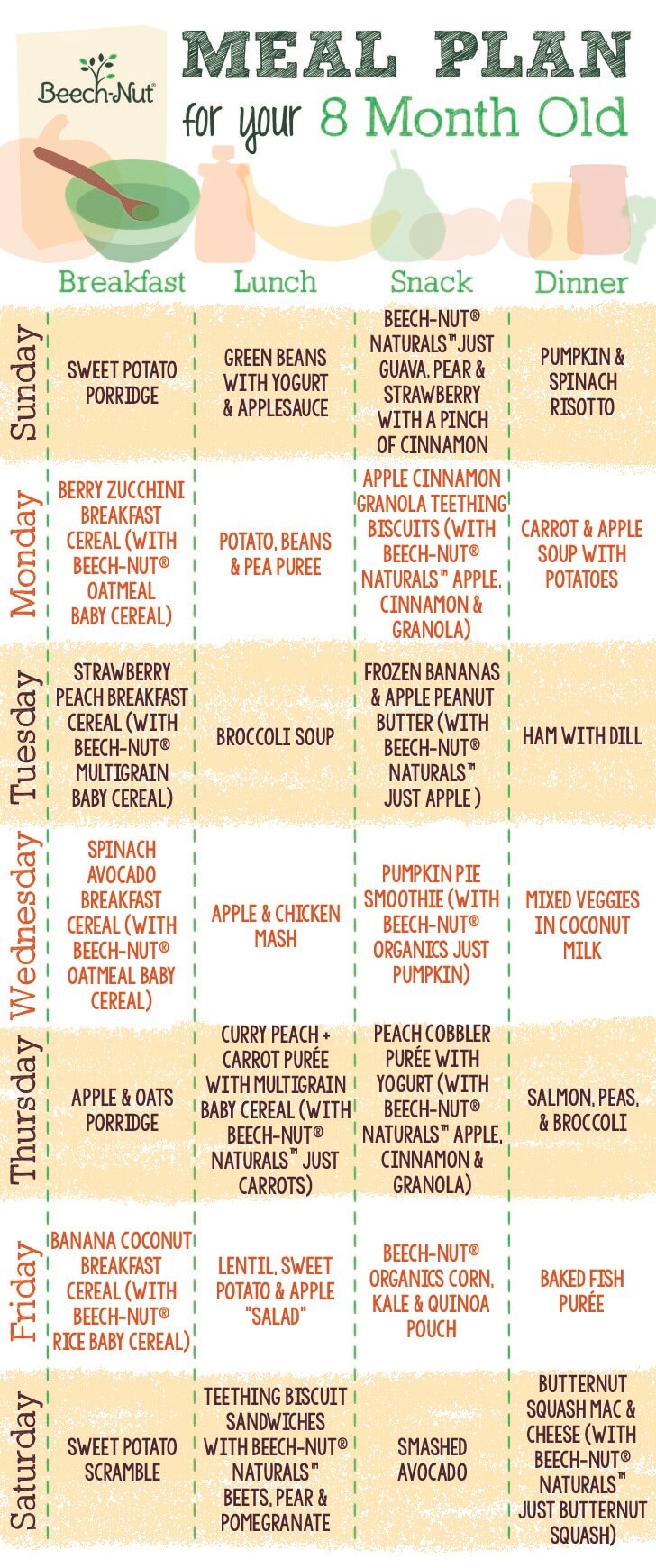 Meal Plan For 8 Month Old Beech Nut meal-plan-for-8-month-old-beech-nut