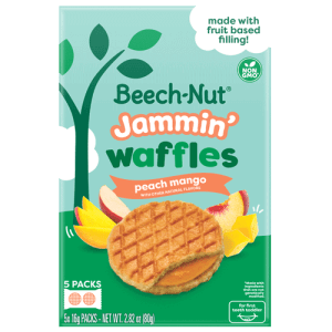 Beech-Nut® Peach Mango Jammin’ Waffles