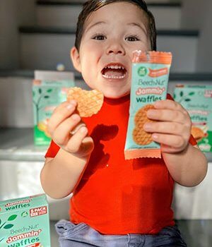 Jammin waffles toddler snacks
