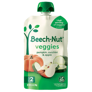 Beech-Nut® Pumpkin, Zucchini & Apple Veggies Pouch