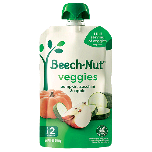 Beech-Nut® Pumpkin, Zucchini & Apple Veggies Pouch