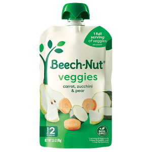 Beech-Nut® Carrot, Zucchini & Pear Veggies Pouch