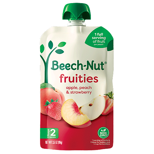 Beech-Nut® Apple, Peach & Strawberries Fruities Pouch