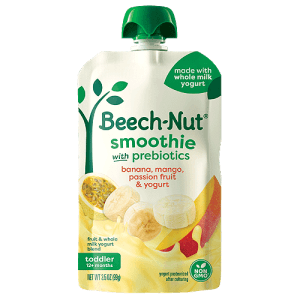 Beech-Nut Smoothie with Prebiotics, Banana, Mango, Passion Fruit & Yogurt