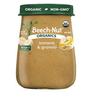 Beech-Nut® Organics Banana & Granola Jar