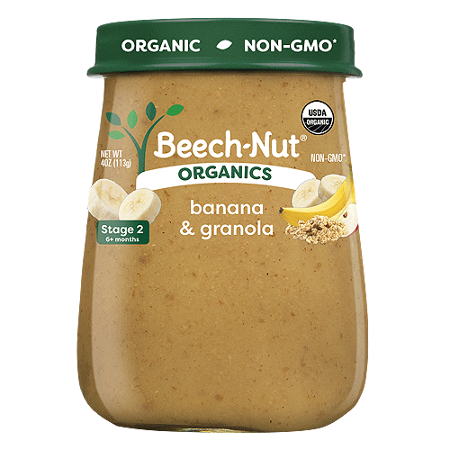 Beech-Nut® Organics Banana & Granola Jar