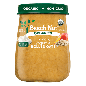 Beech-Nut® Organics Mango, Yogurt & Rolled Oats Jar