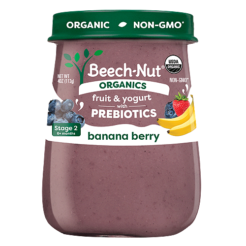 Beech-Nut® Organics Banana Berry Yogurt with Prebiotics