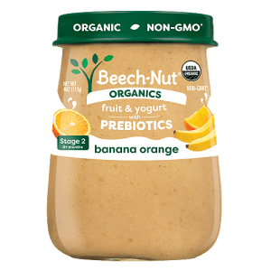 Beech-Nut® Organics Banana Orange Yogurt with Prebiotics
