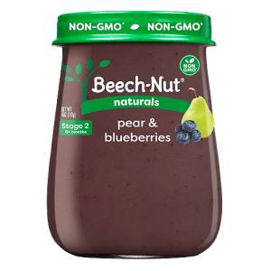 Beech-Nut Naturals® Pear & Blueberries Jar