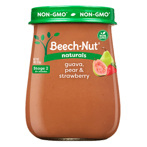 Beech-Nut Naturals® Guava, Pear & Strawberries Jar