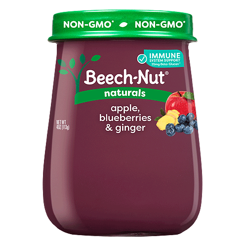Beech-Nut Naturals® Immune System Support Apple, Blueberries & Ginger Jar