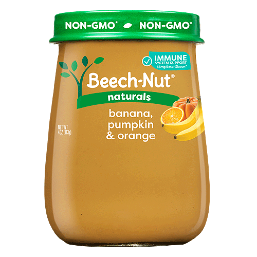 Beech-Nut Naturals® Immune System Support – Banana, Pumpkin & Orange Jar