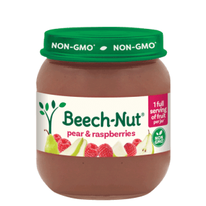 Beech-Nut® Pear & Raspberries Jar