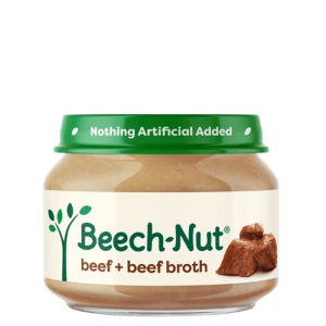 Beech-Nut® Beef & Beef Broth Jar
