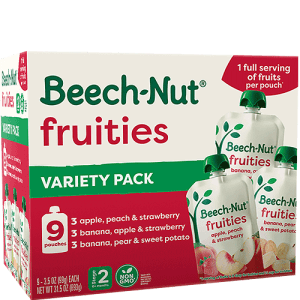 Beech-Nut® Fruities Pouch Variety Pack