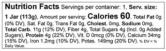 Peas Green Bean & Asparagus Nutrition Facts